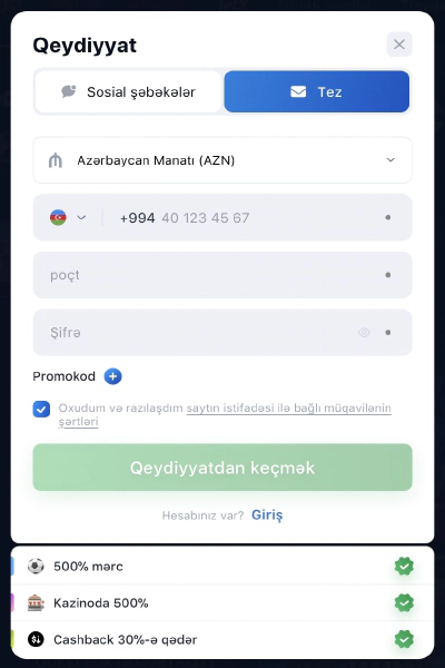 Resursun mobil versiyasında Android üçün 1Win tətbiqini yükləmək üçün link